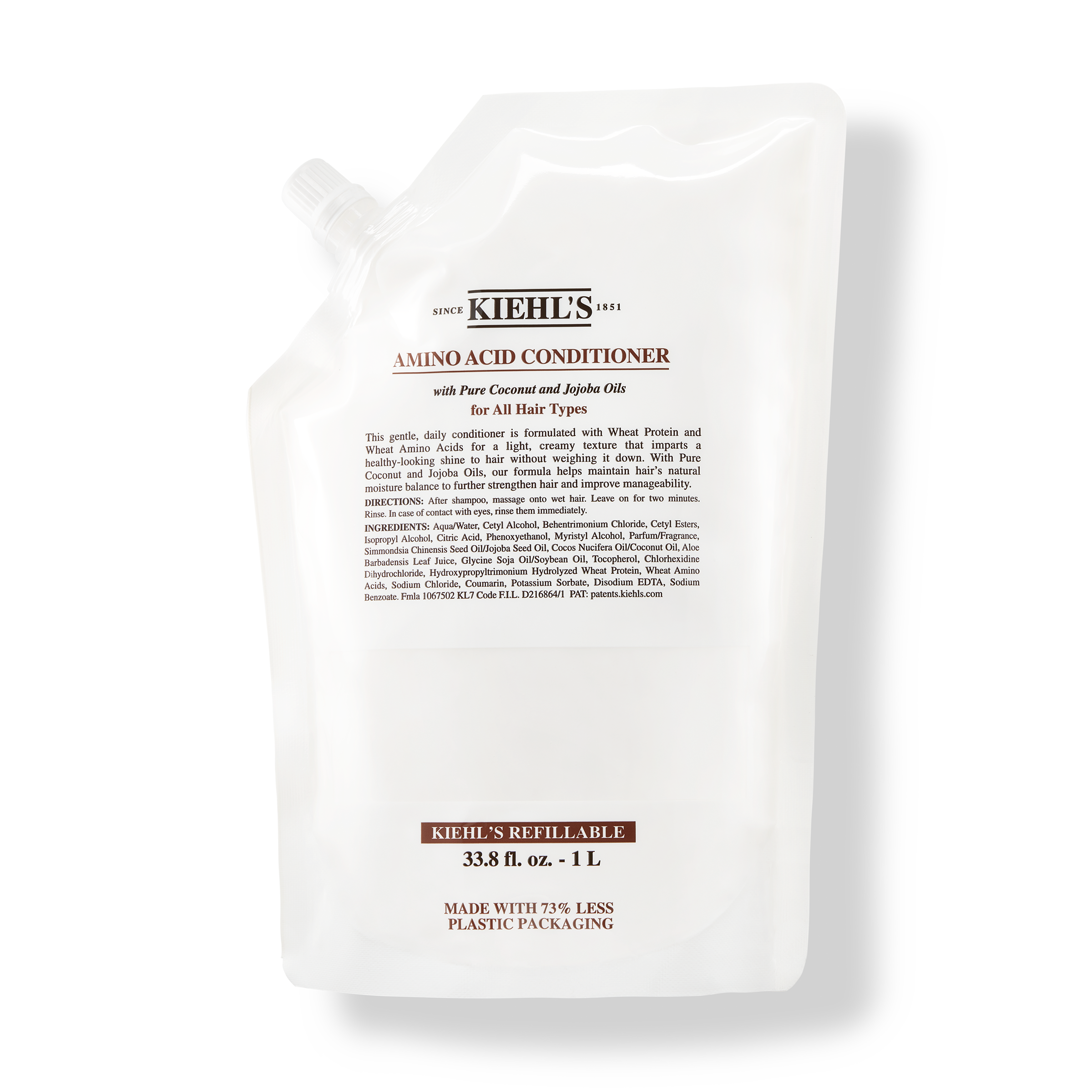 Amino Acid Conditioner. Best Hair Care Conditioner. Kiehl's